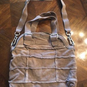 EUC LIEBESKIND Berlin Tan Suede Handbag
